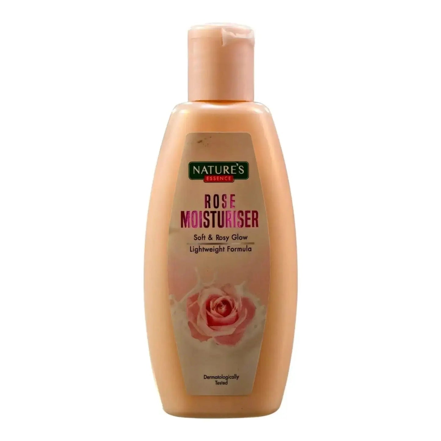 Nature’s Essence Rose Moisturizer 100ml bottle for soft, rosy glow and deep hydration