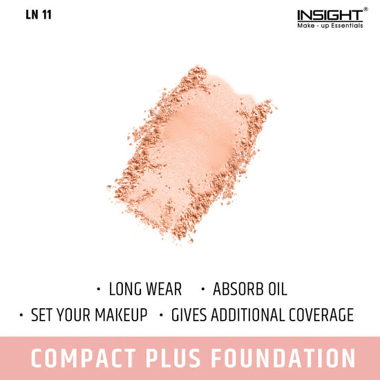 Insight Cosmetics Flawless Finish Setting Powder LN11 - Matte, Long-Lasting, 10g
