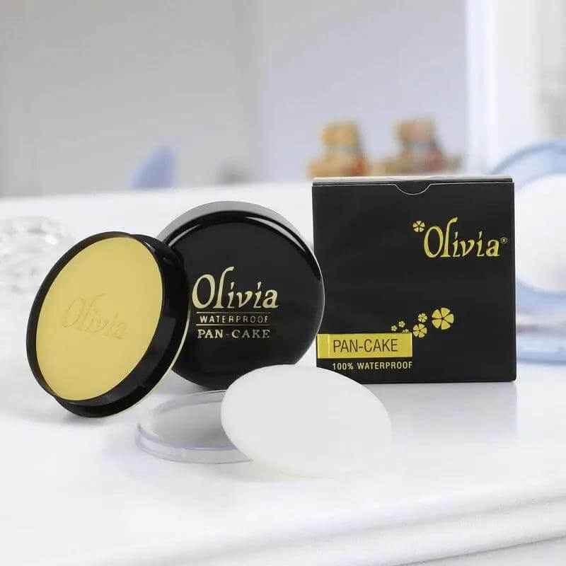 Olivia Pan Cake 100% Waterproof | Golden Yellow - 21 - GEHNA IMITATION JEWELLERY